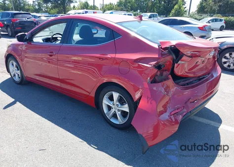 2016 Hyundai Elantra Value Edition from USA, damaged, VIN KMHDH4AE8GU491833